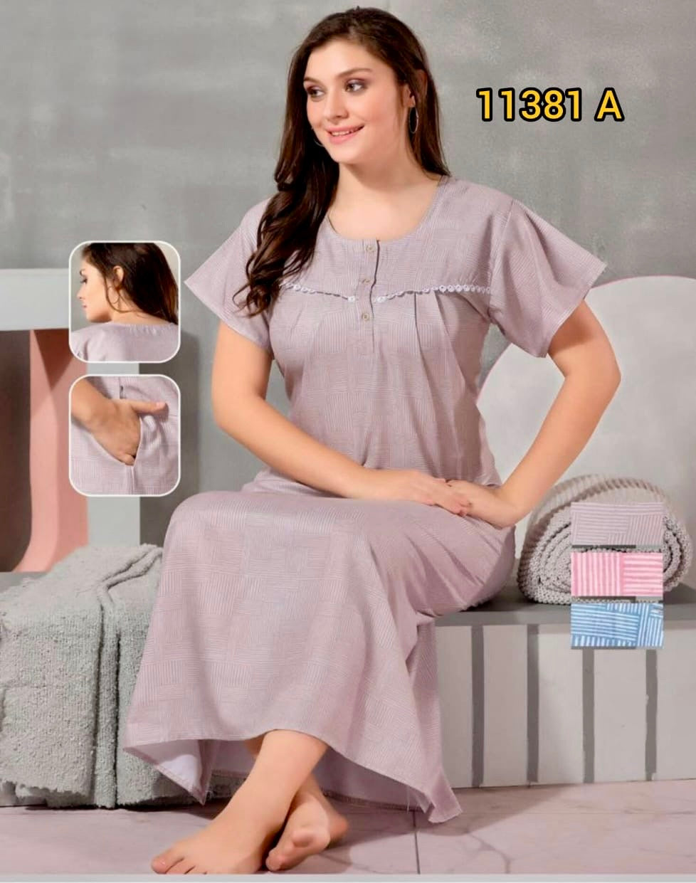 Swiss cotton vimal nighties 11381