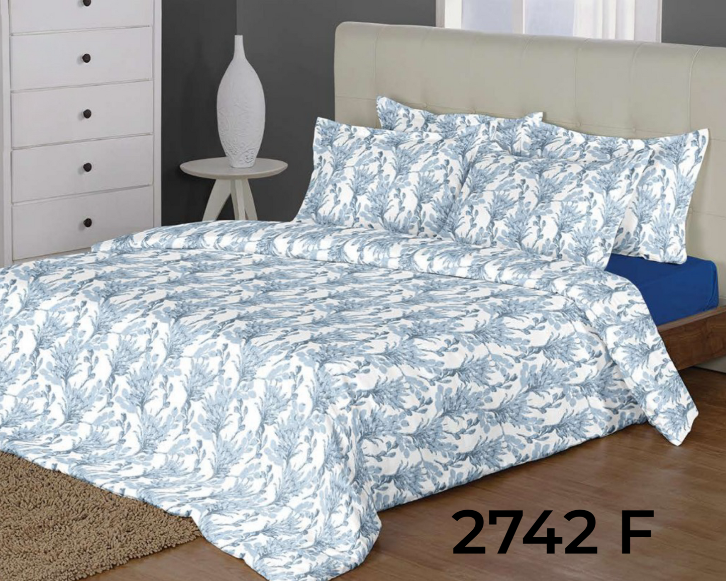 PURE COTTON KING SIZE BEDSHEET (274 X274) 2742