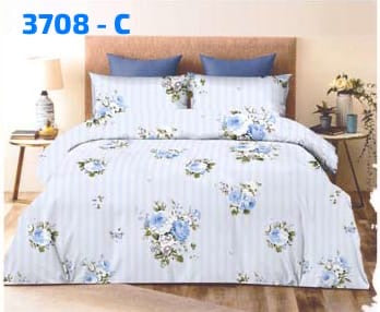 PURE COTTON KING SIZE BEDSHEET (274 X274) COLLECTIONS 3708