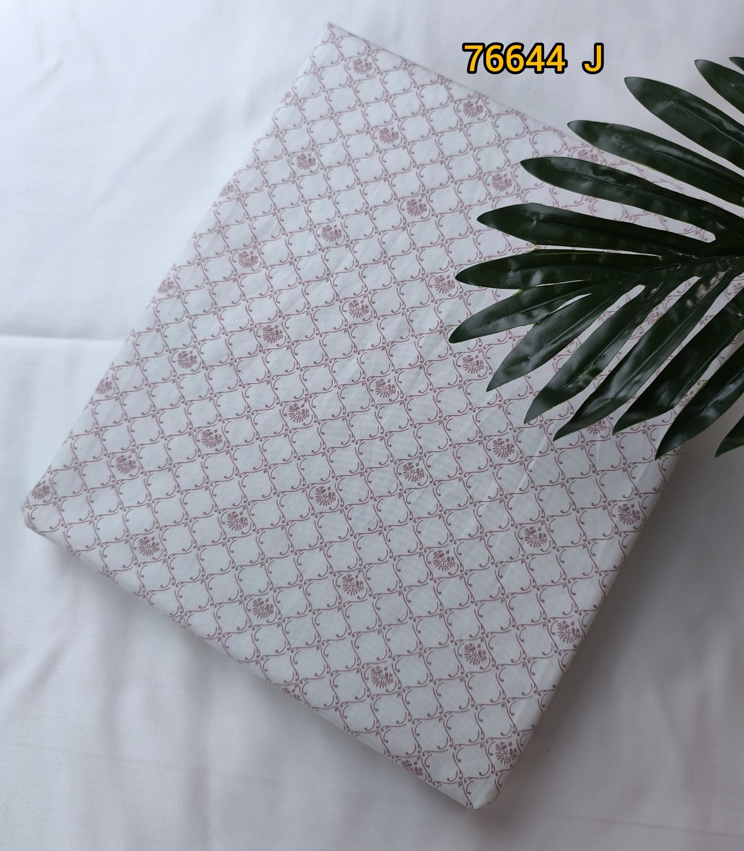 100% Cotton Single Bedsheet- 1.50mtr X 2.29 mtr code: 76644