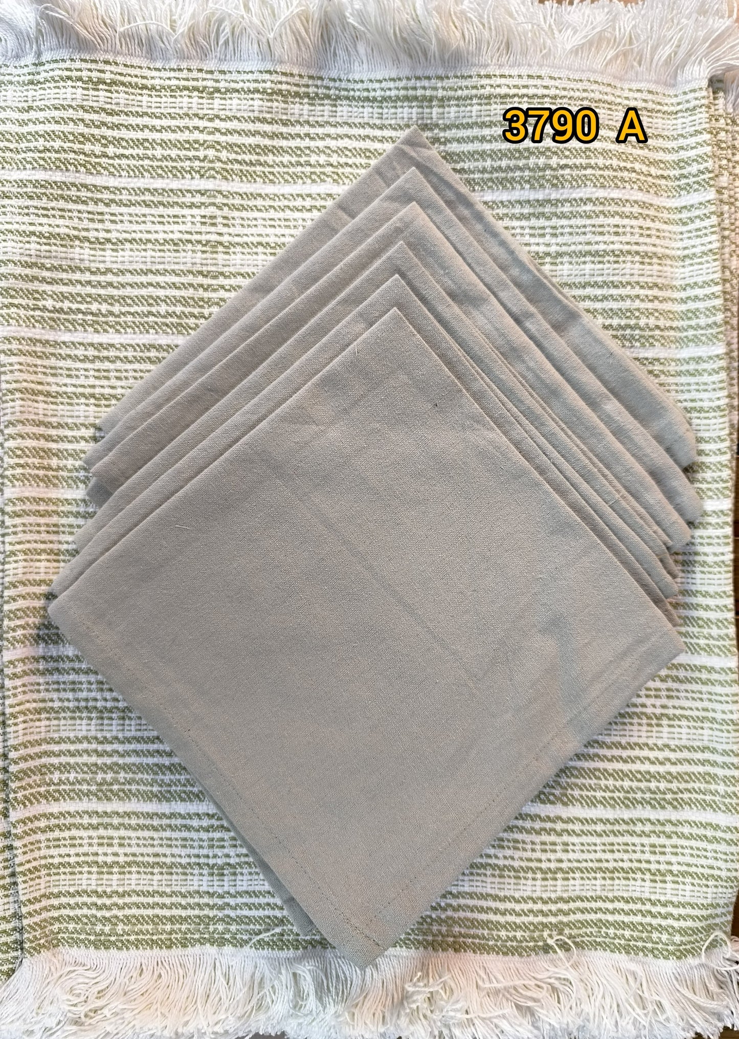 Table mats & Napkins 6pc set 3790