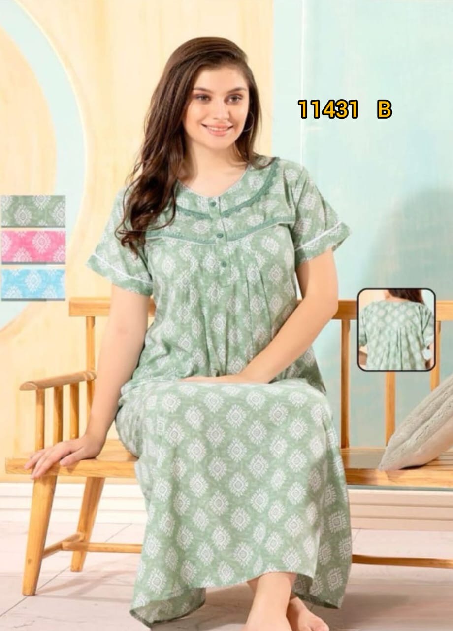 Vimal branded viscos nighties 11431