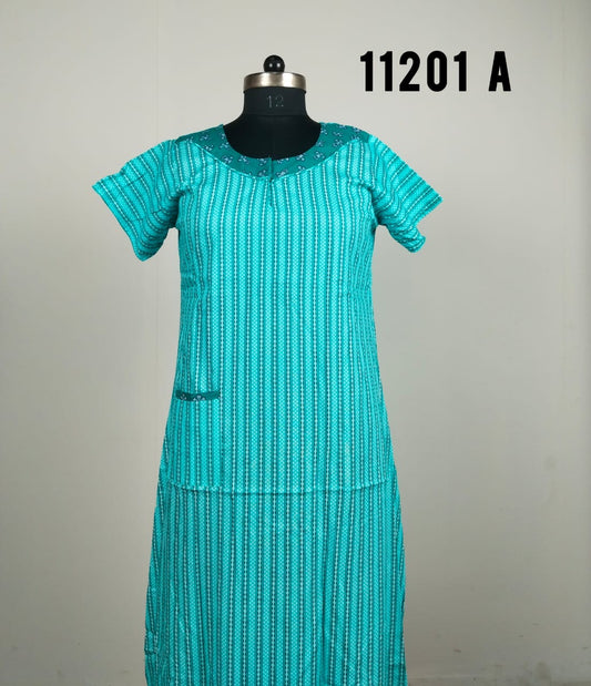 Cotton aline nighties 11201