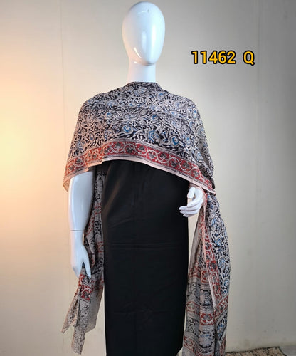 Kalamkari Dupatta   code:11462