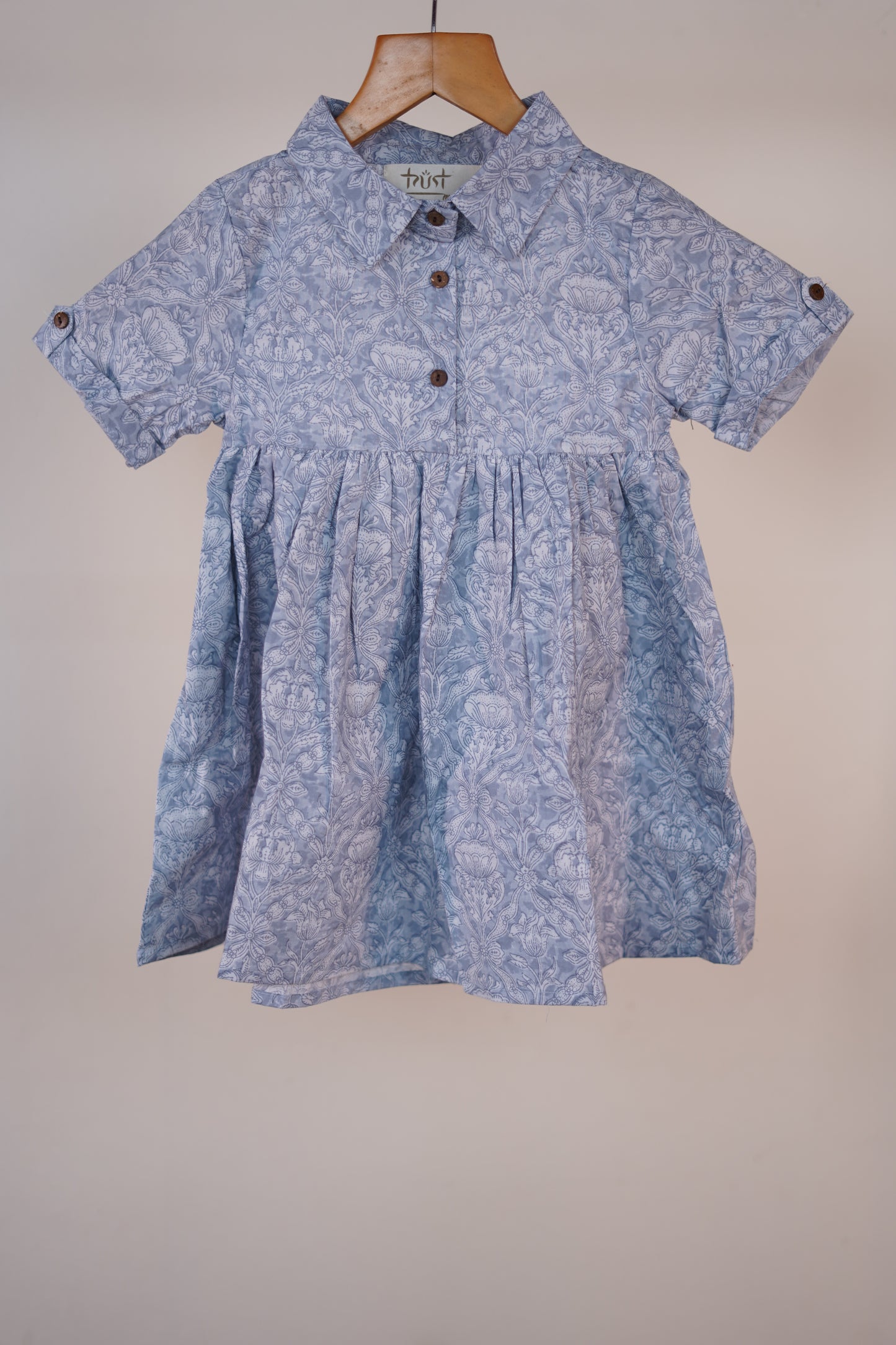 Cotton Kids Frock – Soft & Playful Everyday Wear | Code: 124751