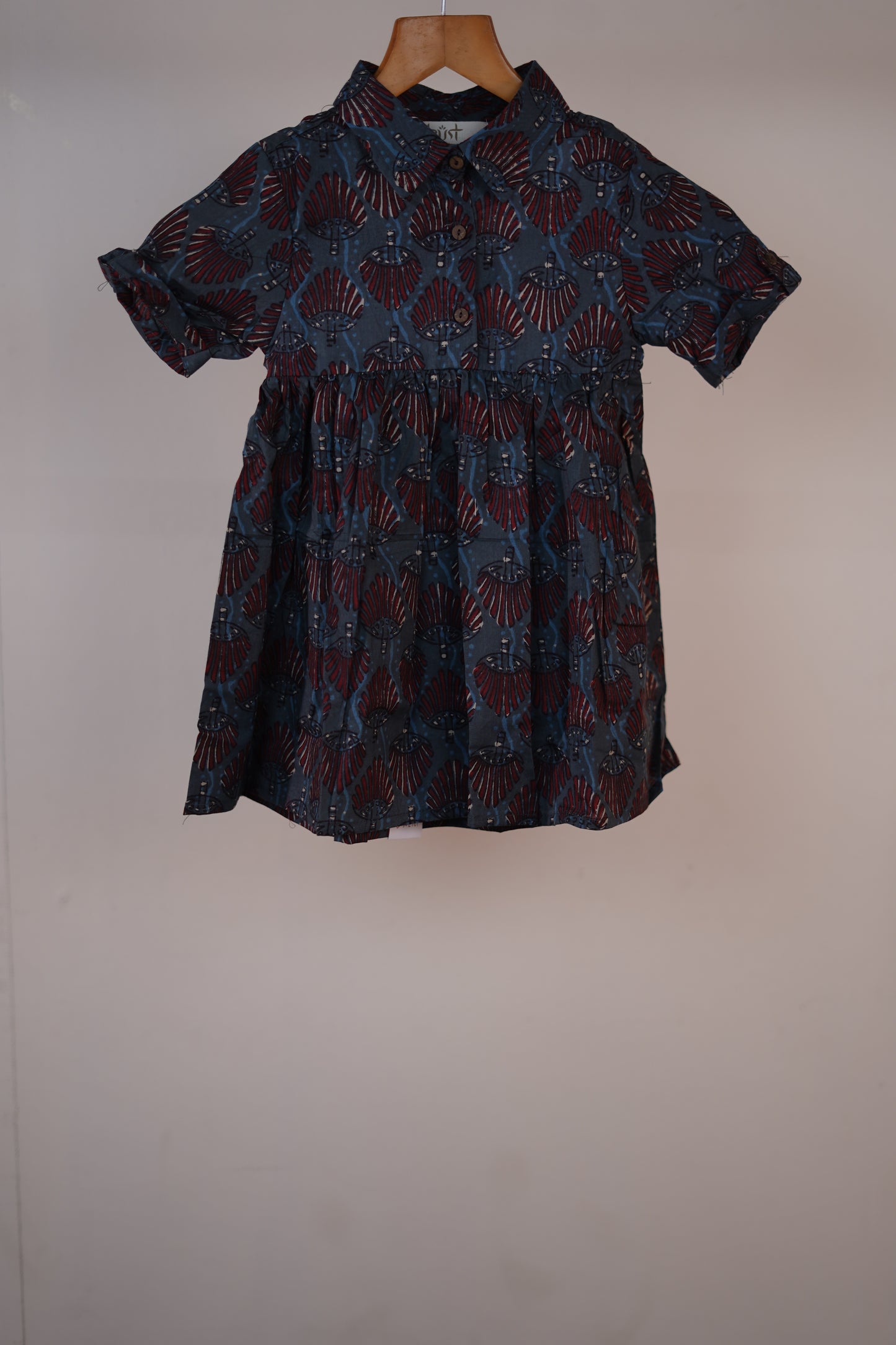 Cotton Kids Frock – Soft & Playful Everyday Wear | Code: 124751