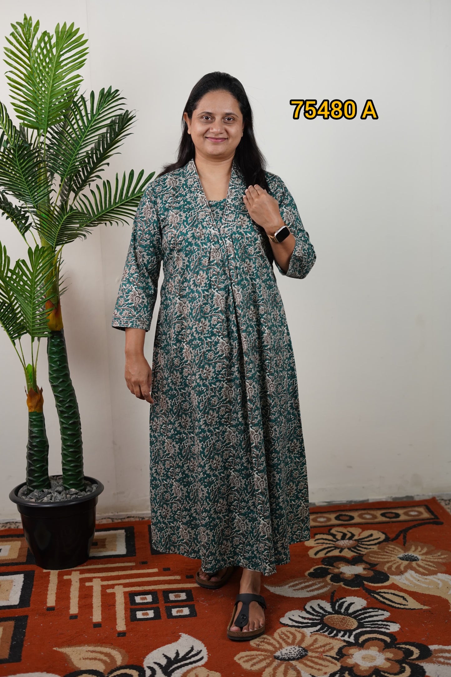 Cotton kurthi collections 75480