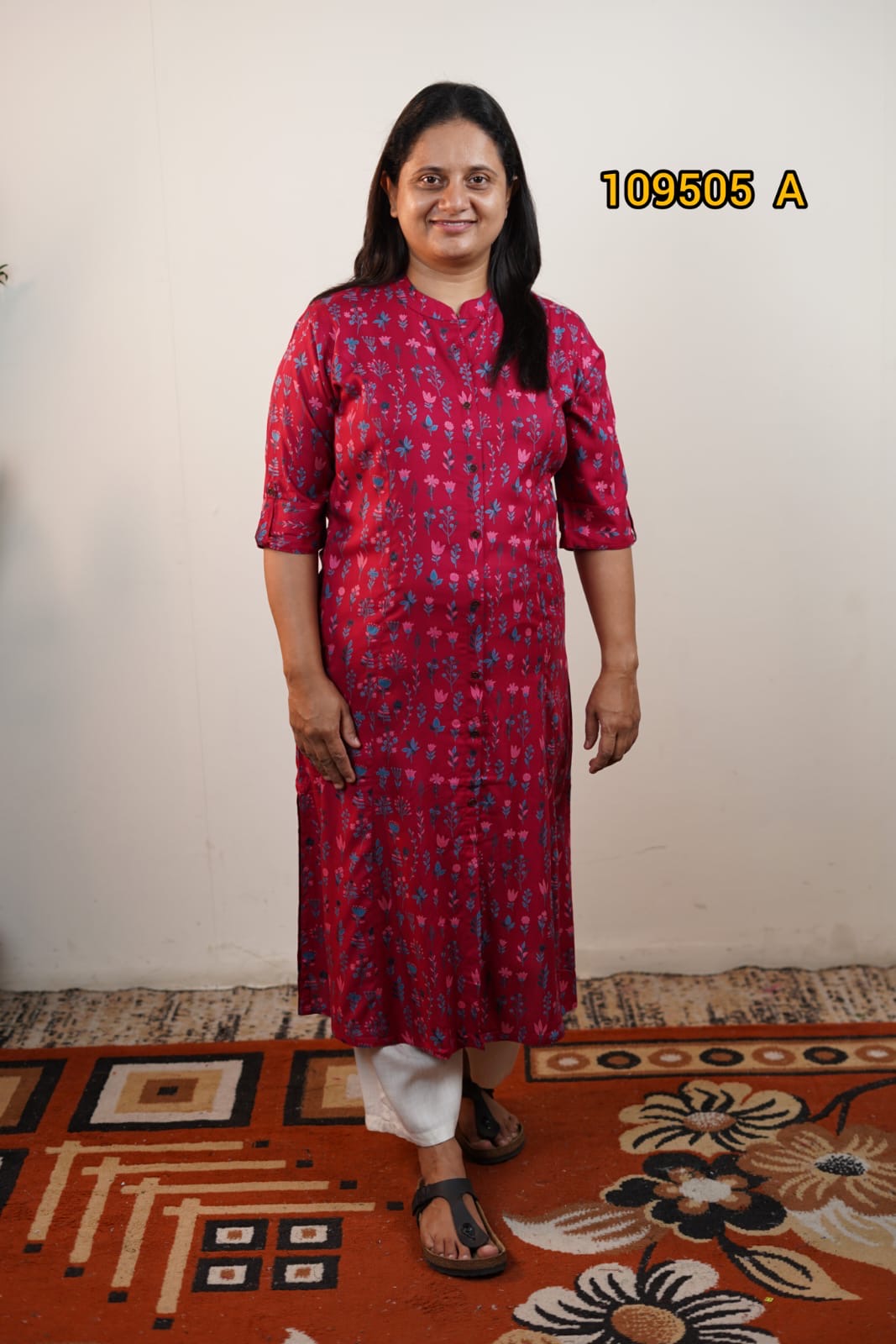 Rayon kurthi 109505