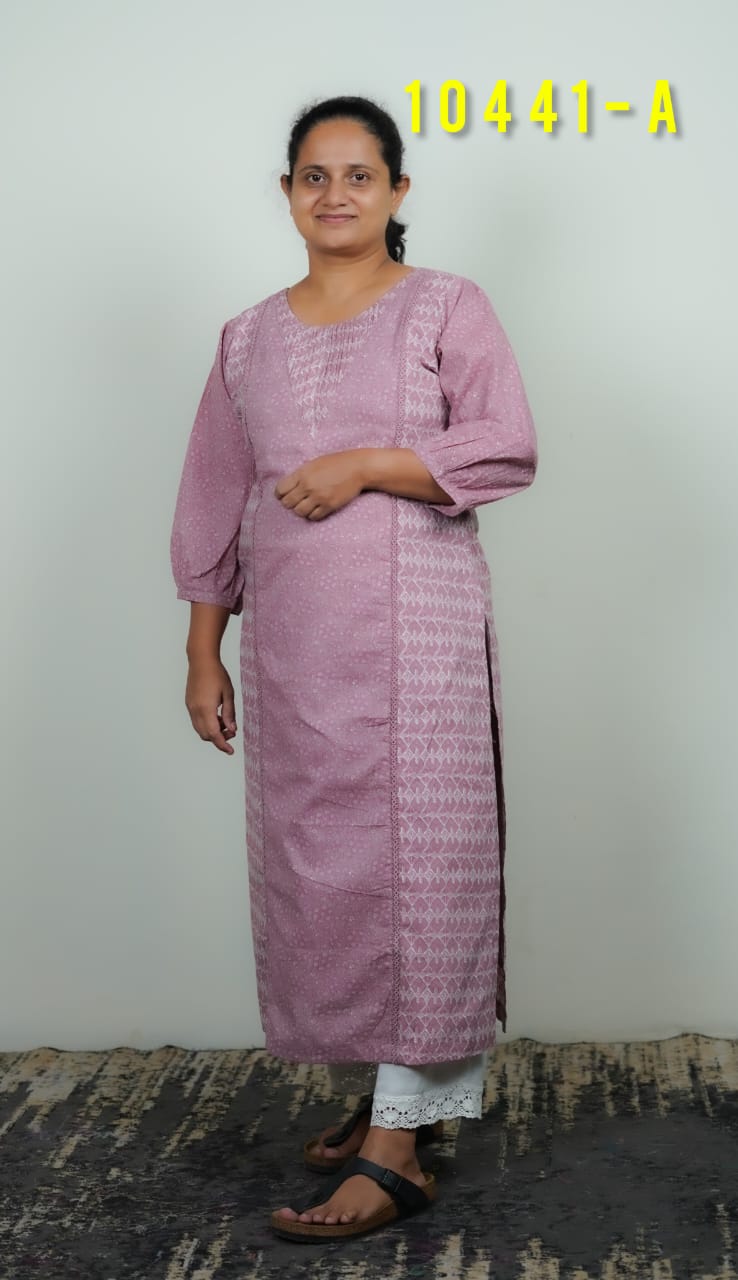 Cotton mix and match kurthi 10441