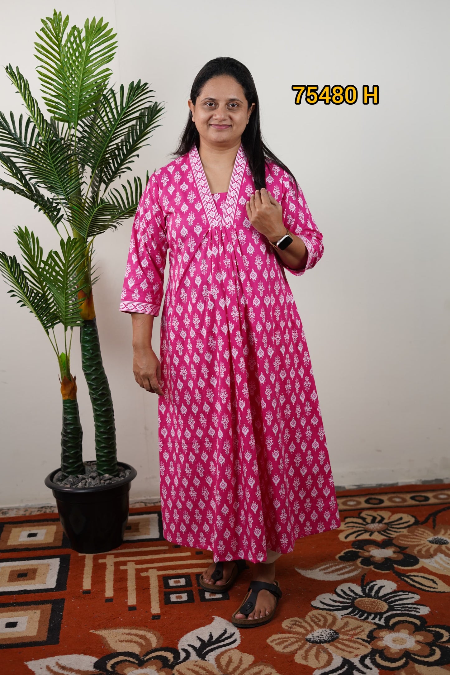 Cotton kurthi collections 75480