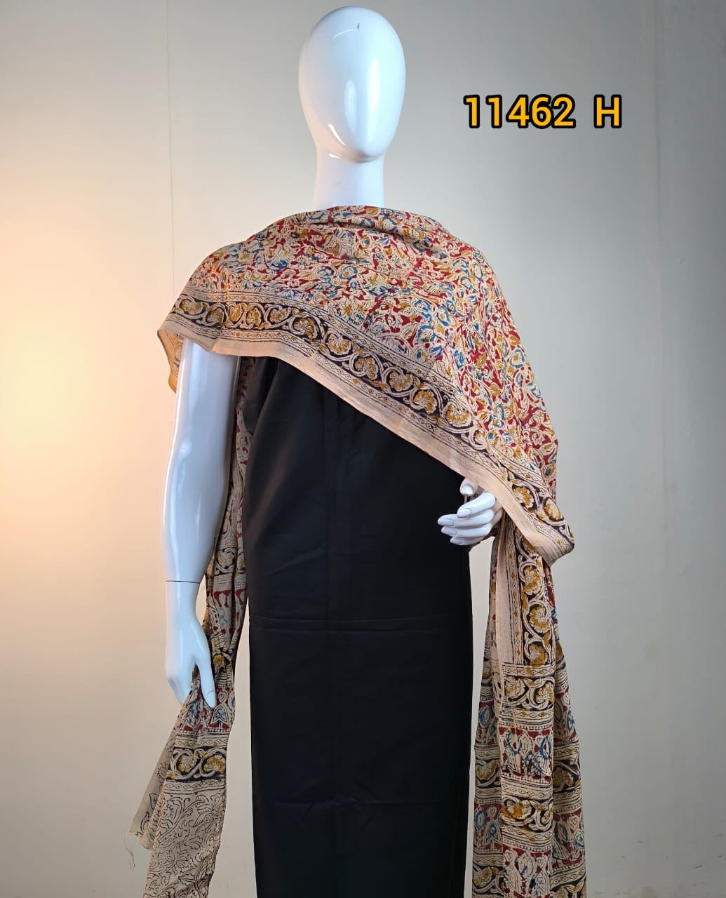 Kalamkari Dupatta   code:11462