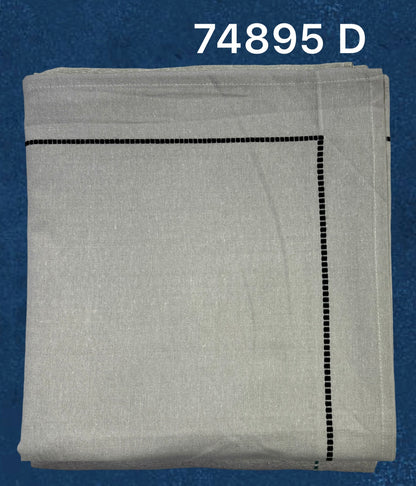 Single Flannel | Single Sheet  |Jacquard blanket 74895