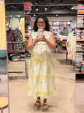 Cambric Cotton Sleeveless Kurthi
