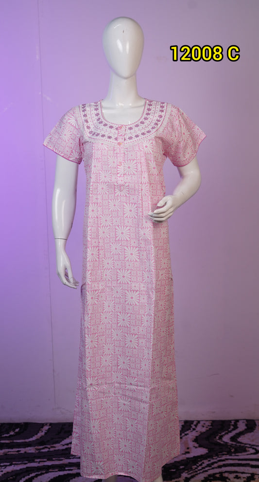Cotton Nighty Collections 12008