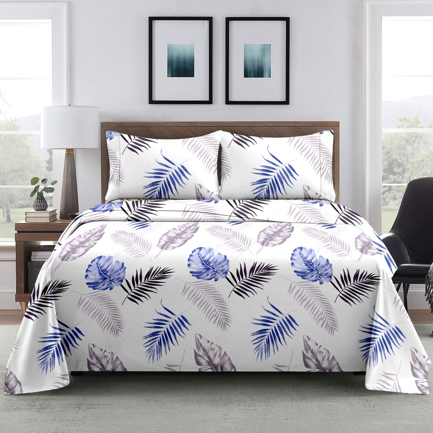 Ossam - Double Bedsheet 220X240 (1+2) Buy 3 & Get Extra 10%