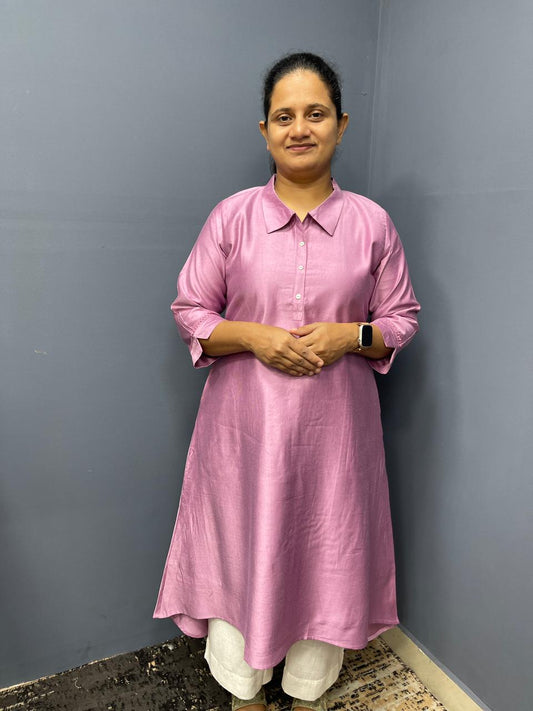 Gadwal silk kurthi M123