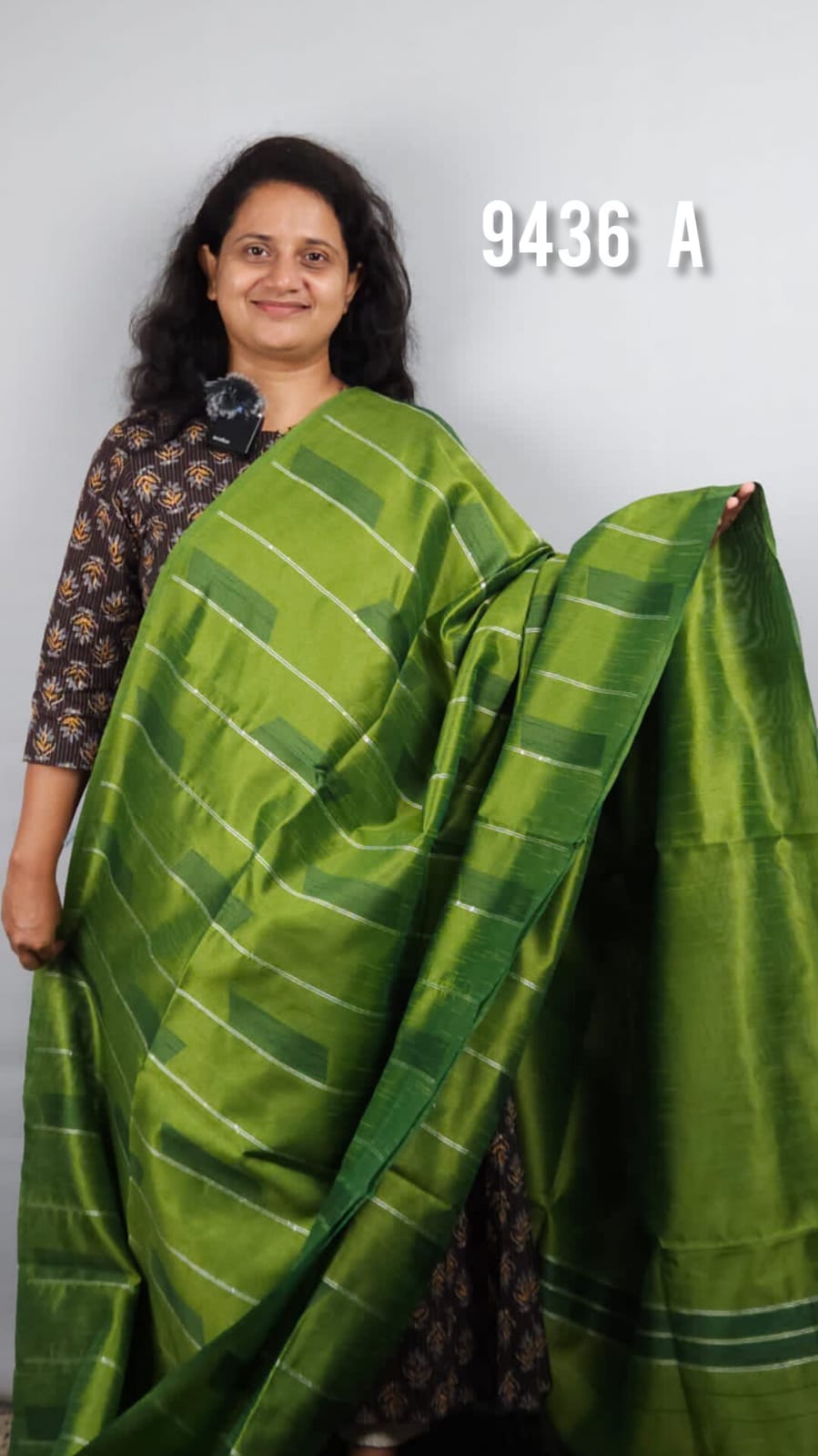 Semi Silk Sarees 9436