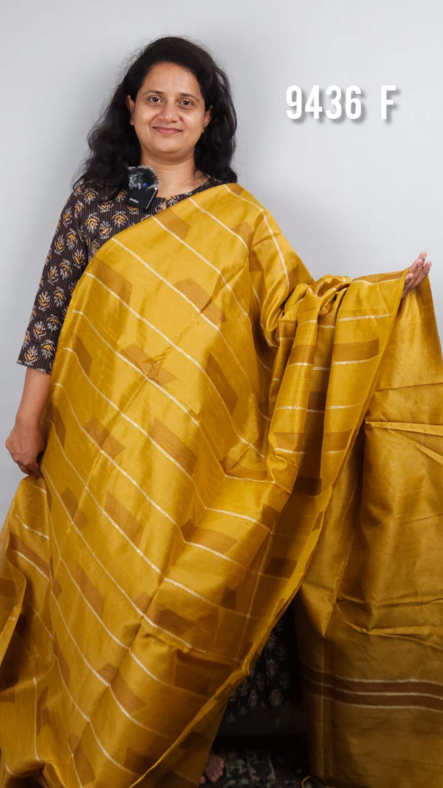 Semi Silk Sarees 9436