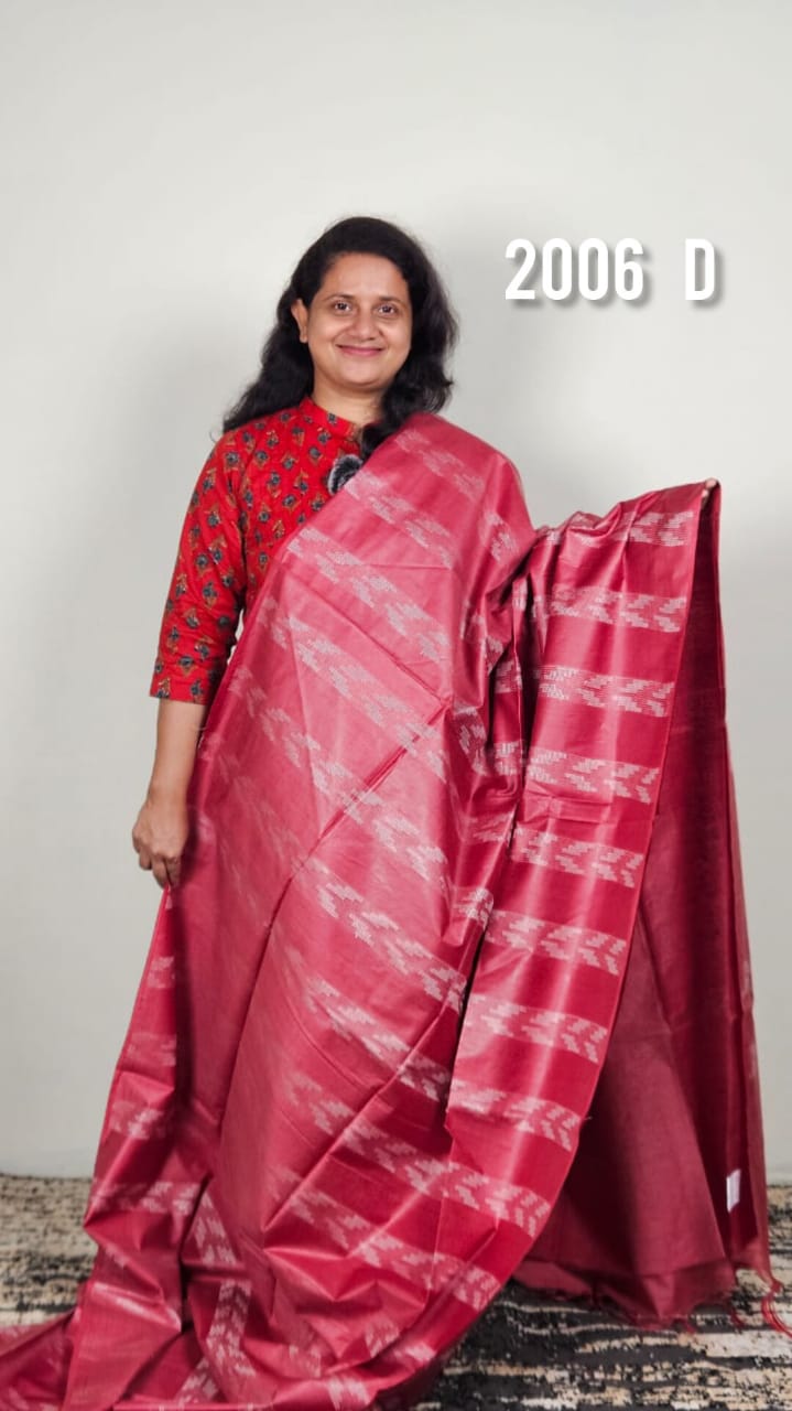 Semi Tusser Silk Sarees 2006