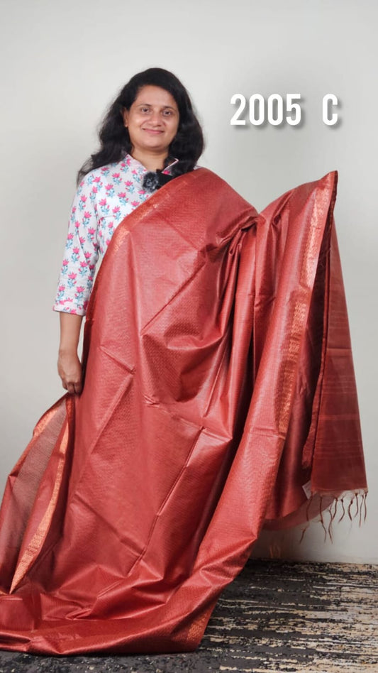 Semi Tussar Silk Sarees 2005