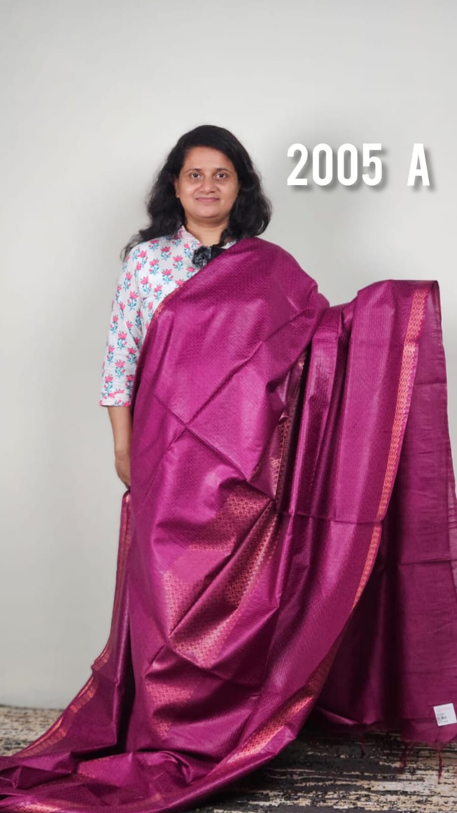 Semi Tussar Silk Sarees 2005