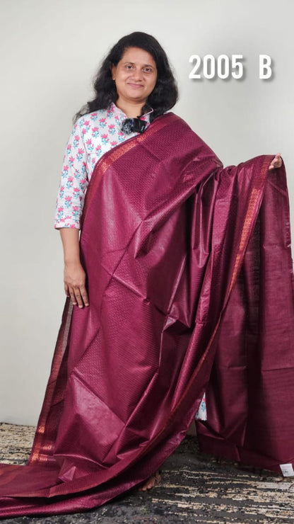 Semi Tussar Silk Sarees 2005