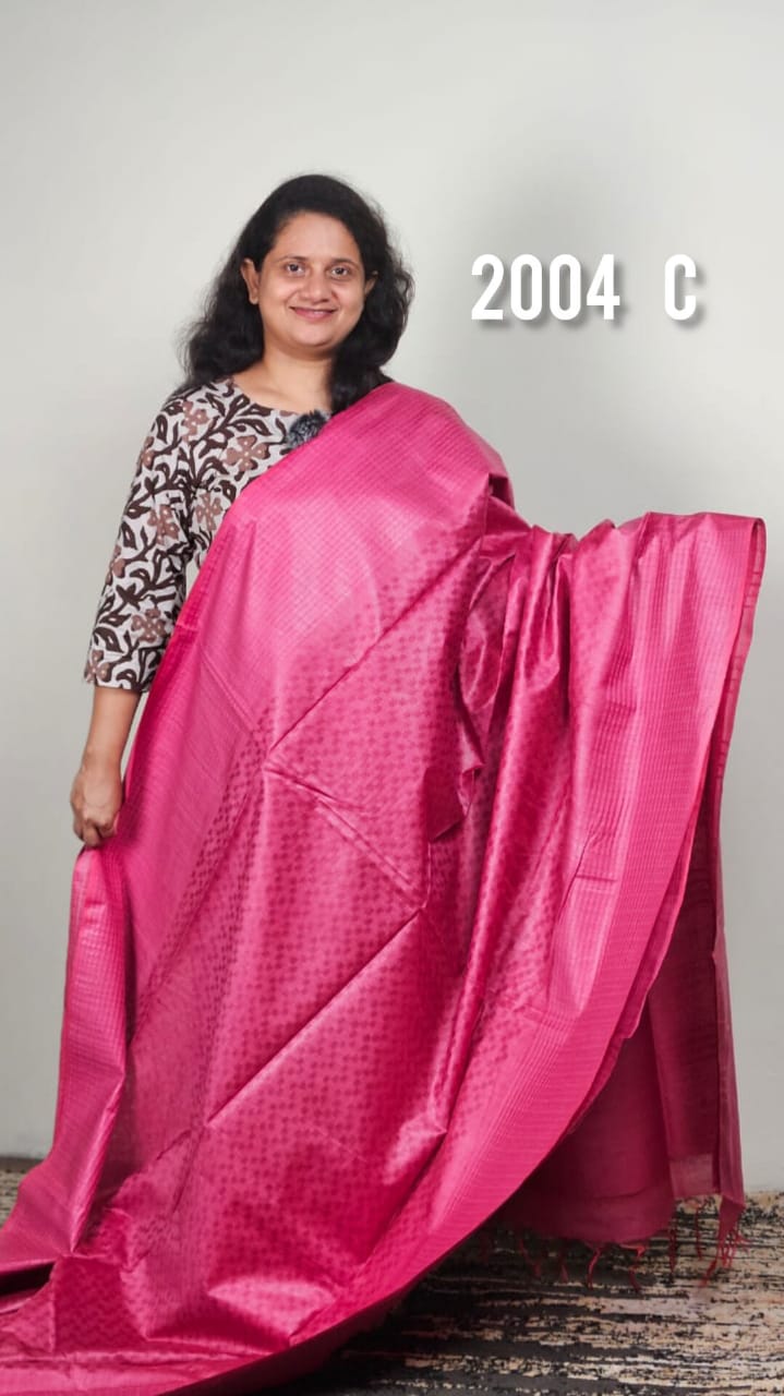 Semi Tussar Silk Sarees 2004