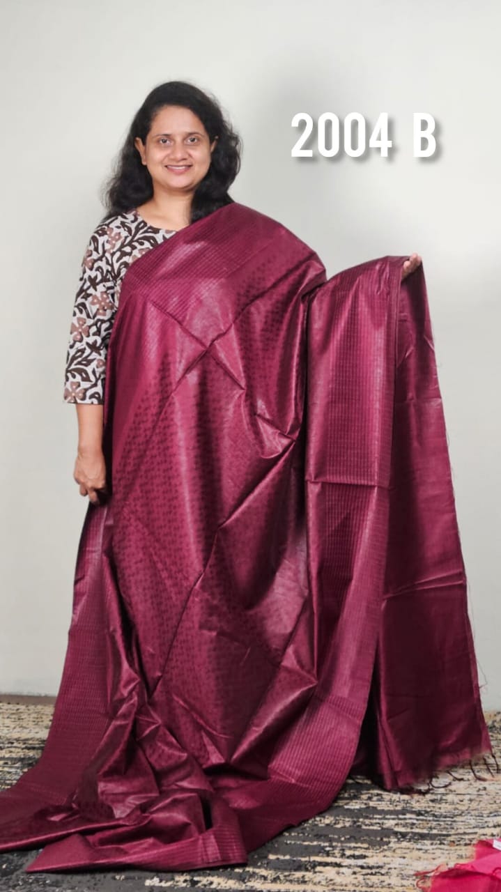 Semi Tussar Silk Sarees 2004