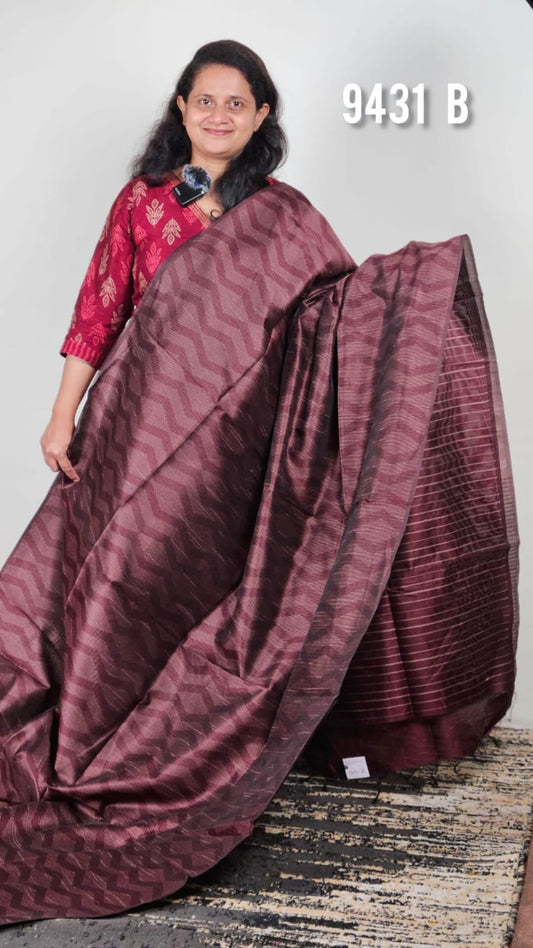 Semi Silk Sarees 9431