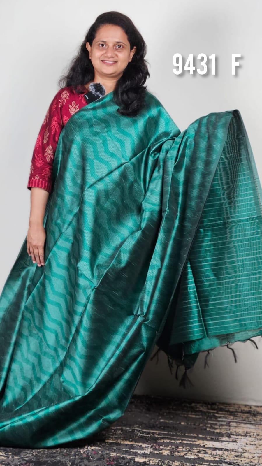 Semi Silk Sarees 9431