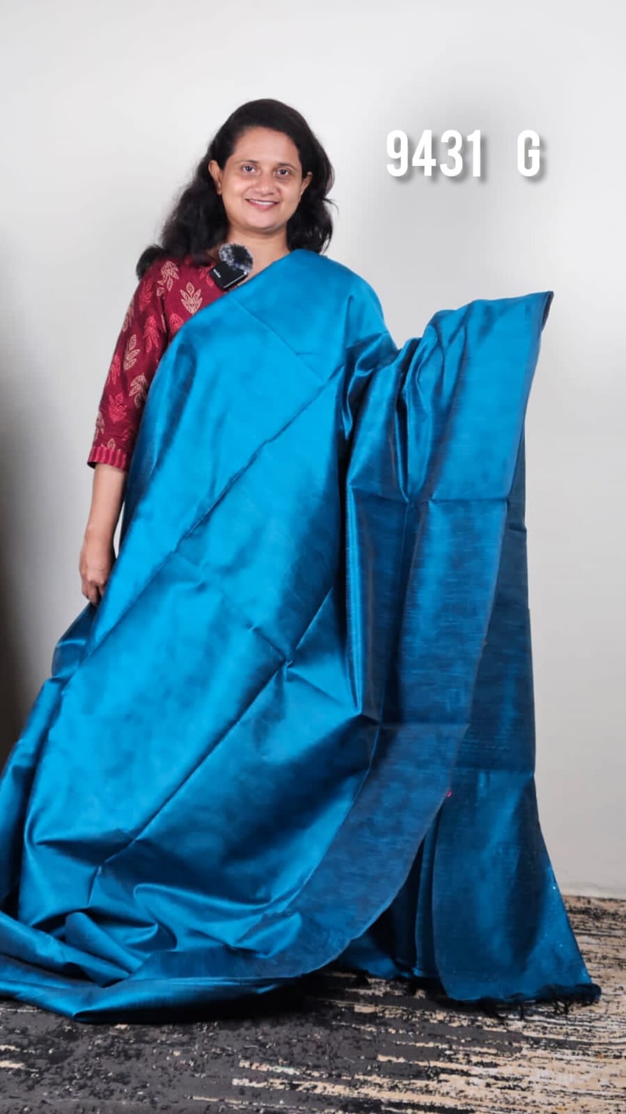 Semi Silk Sarees 9431