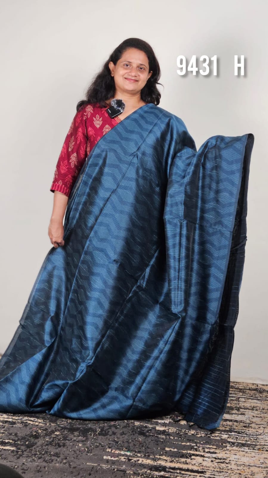 Semi Silk Sarees 9431