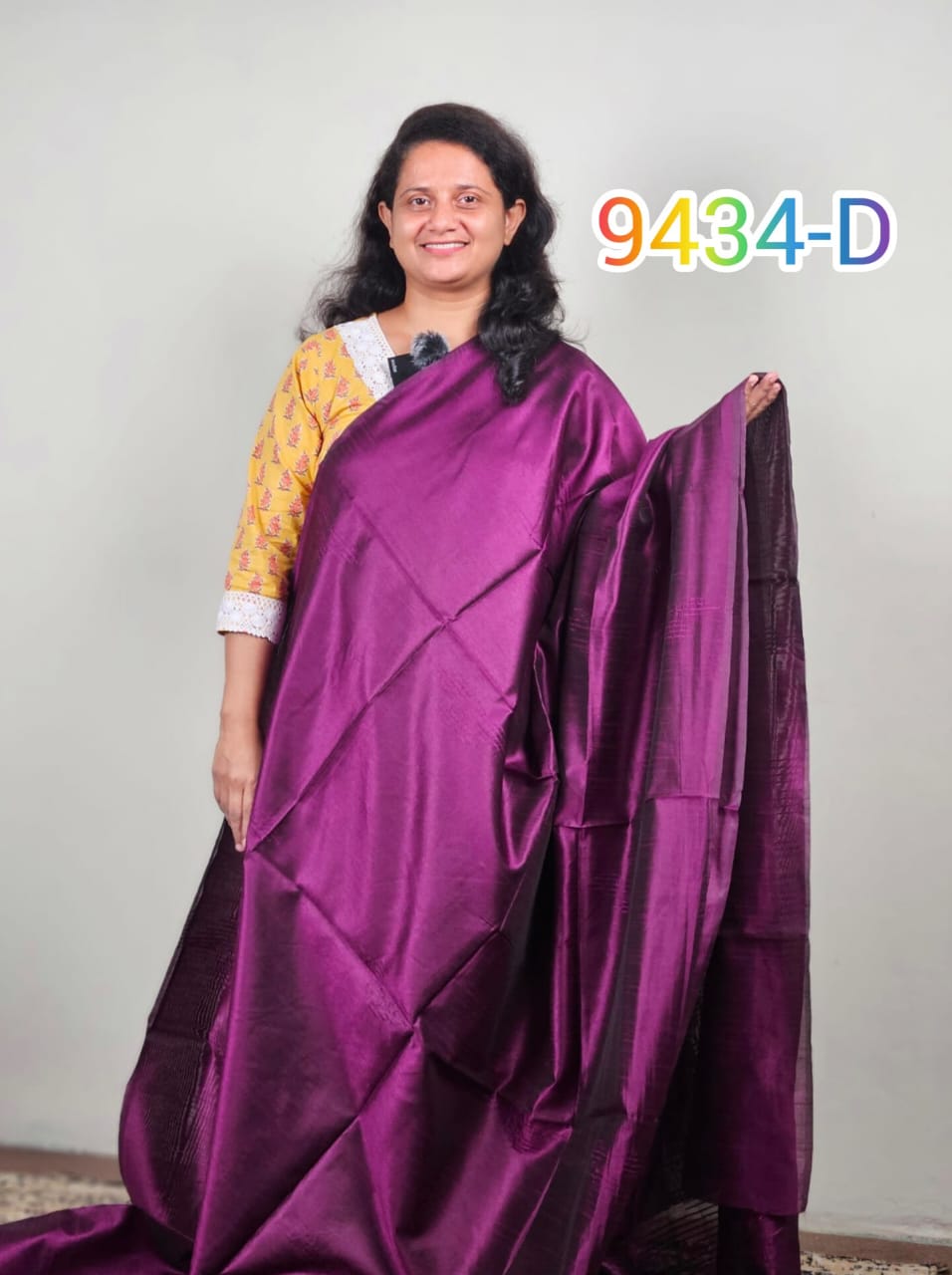 Semi Silk Sarees 9434