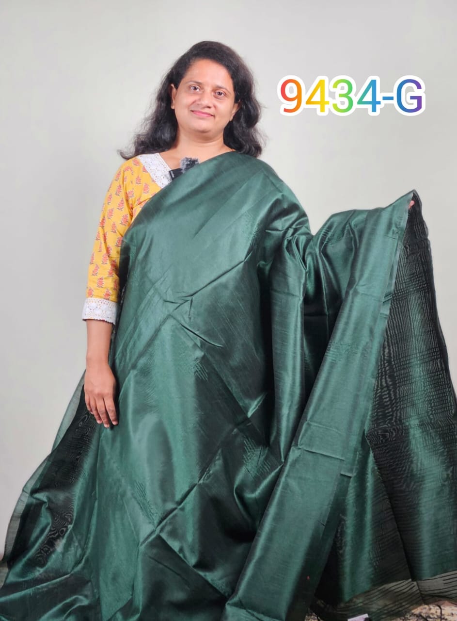 Semi Silk Sarees 9434