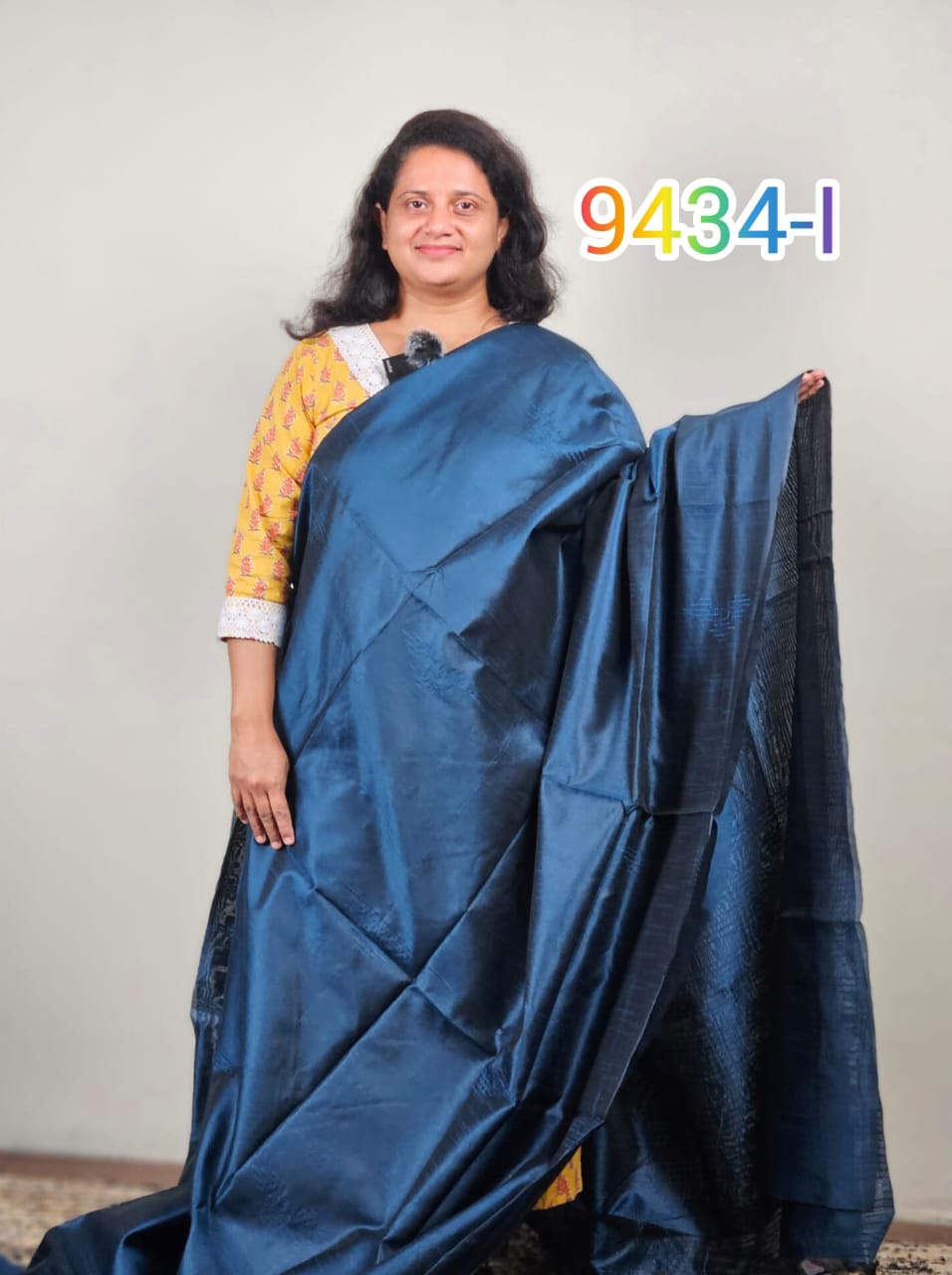 Semi Silk Sarees 9434