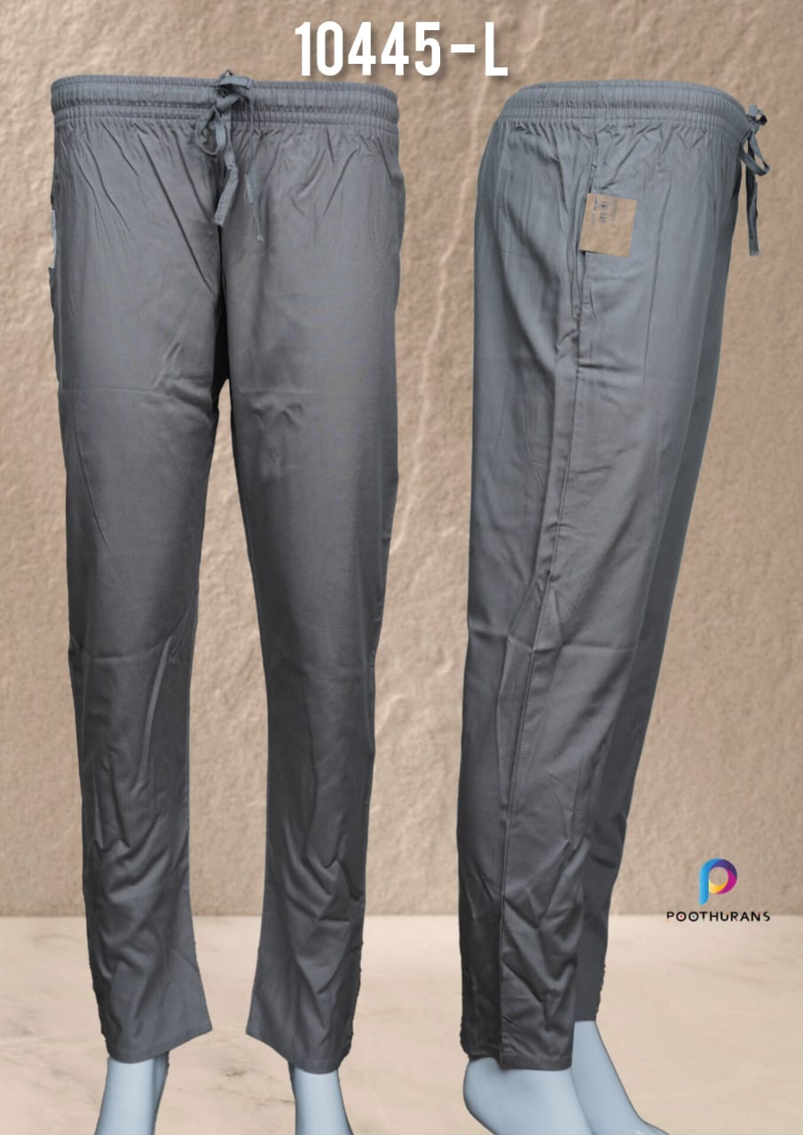 Rayon pencil fit pants 10445