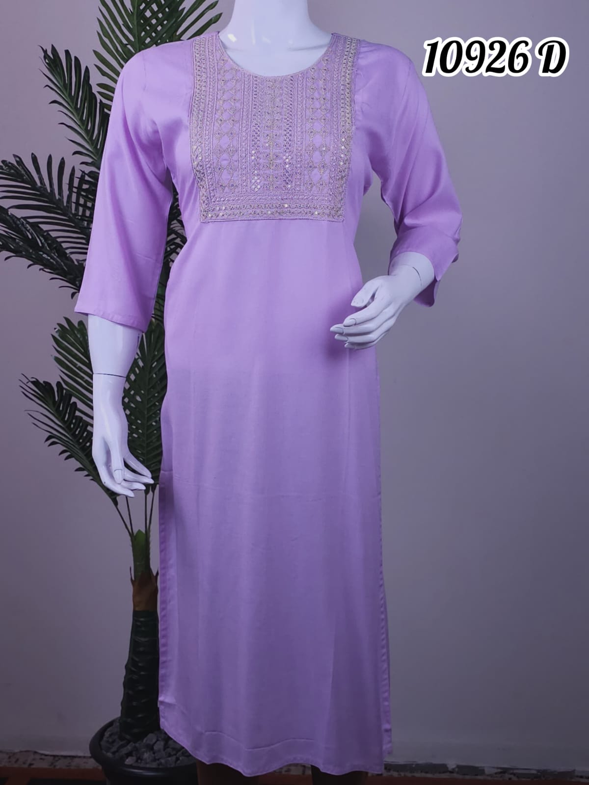 Rayon kurthi 10926