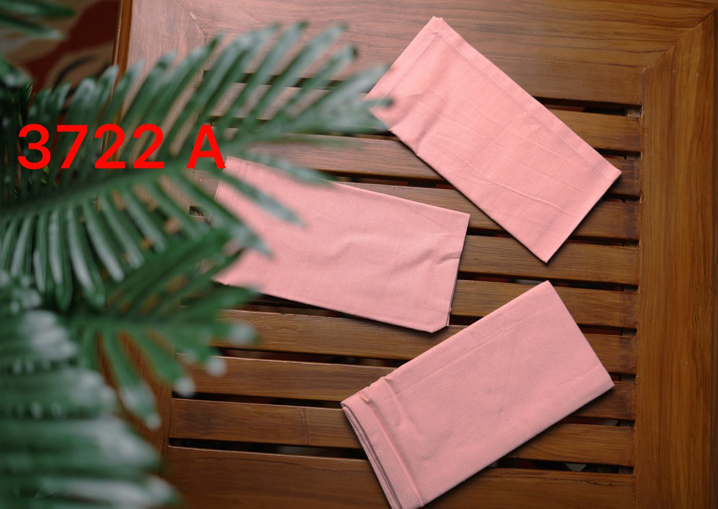 12Pc Napkin Set 18''x18"| 100% Cotton Premium Quality |Code: 3722