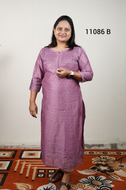 Chandheri silk kurthi 11086