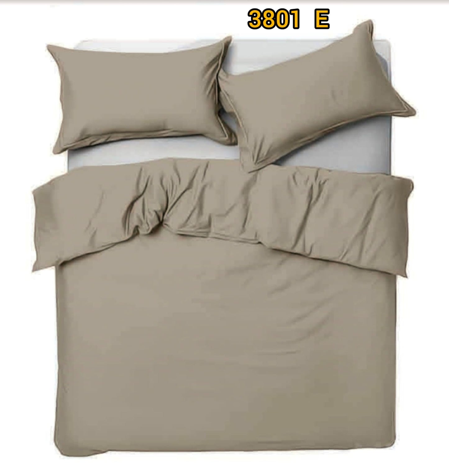 Cotton dyed King size bedsheet 3801