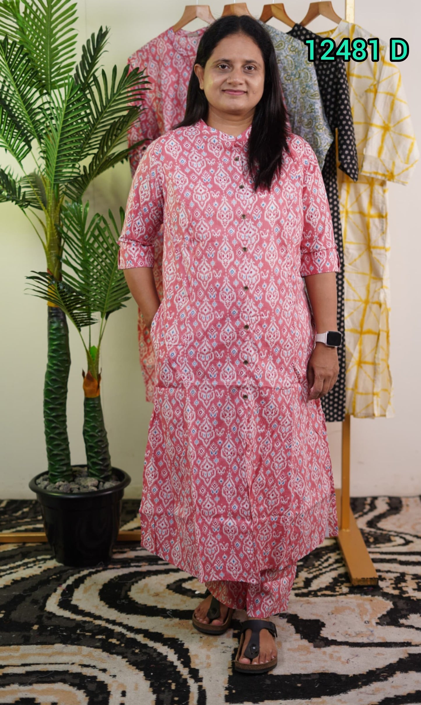 Cotton Cord Sets (Top +Bottom ) 12481