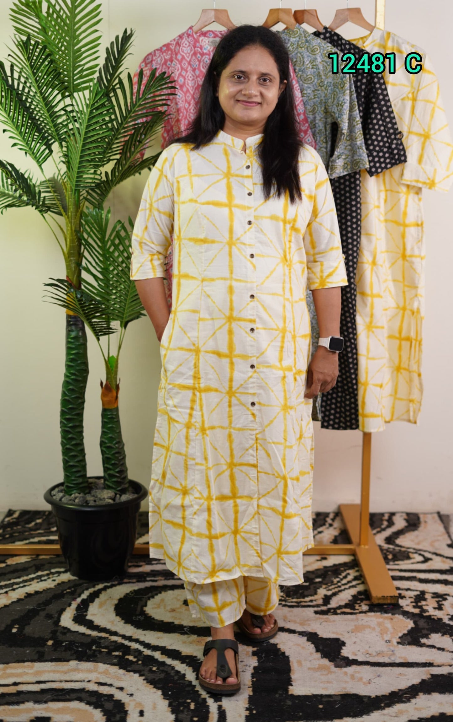 Cotton Cord Sets (Top +Bottom ) 12481