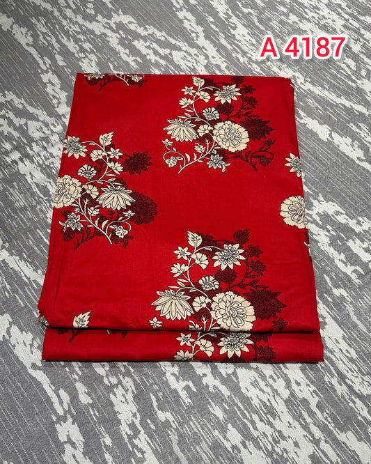 Cotton Dohar  Queen Size Bedsheet | Search Code 4147