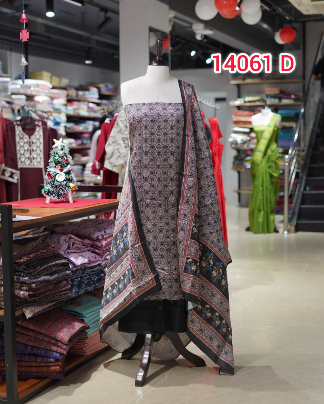 Unstitched Salwar Set   | Search Code 14061