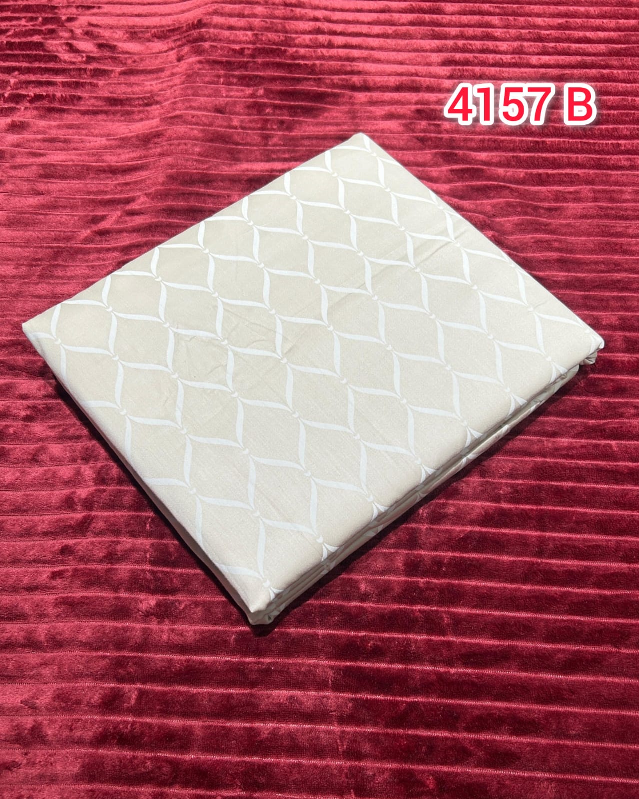 Cotton King Size Bedsheet | Search Code 4157