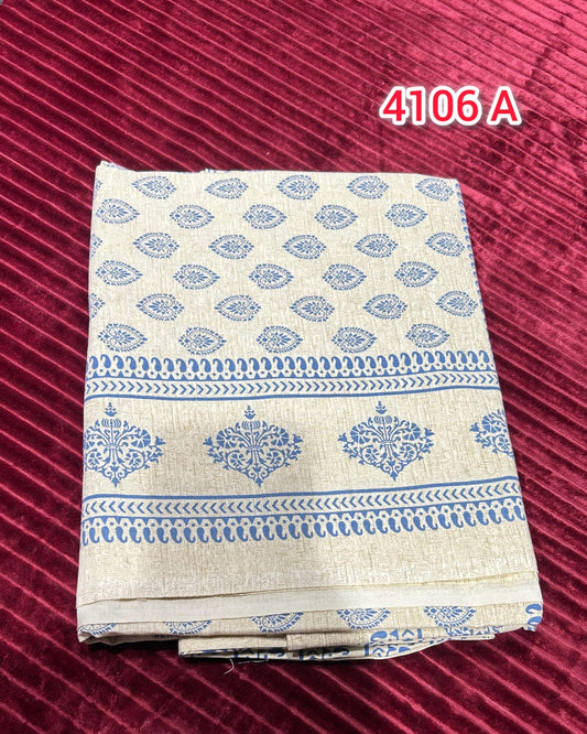 Jaipur Cotton Bedsheet Collections | Search Code 4106