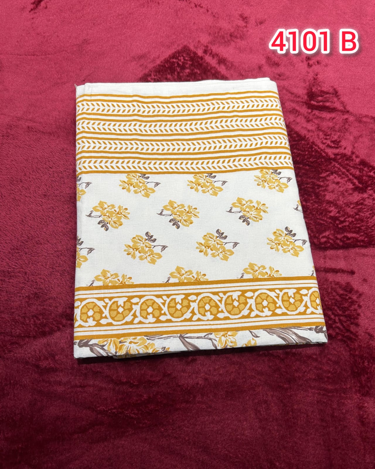 Jaipur Cotton Bedsheet | Search Code 4101