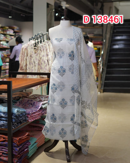 Cota Doriya Unstitched Salwar Suits   | Search Code 138461