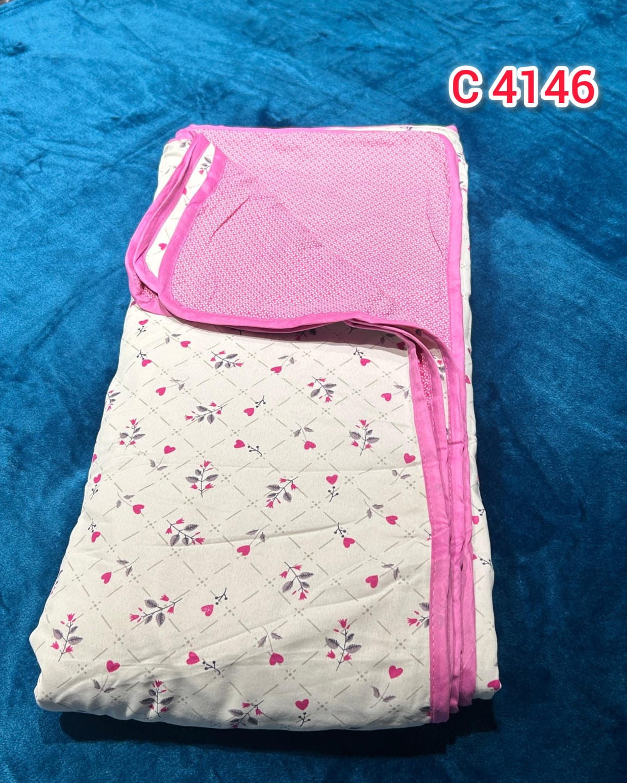 Cotton Double Size Dohar | Search Code 4146