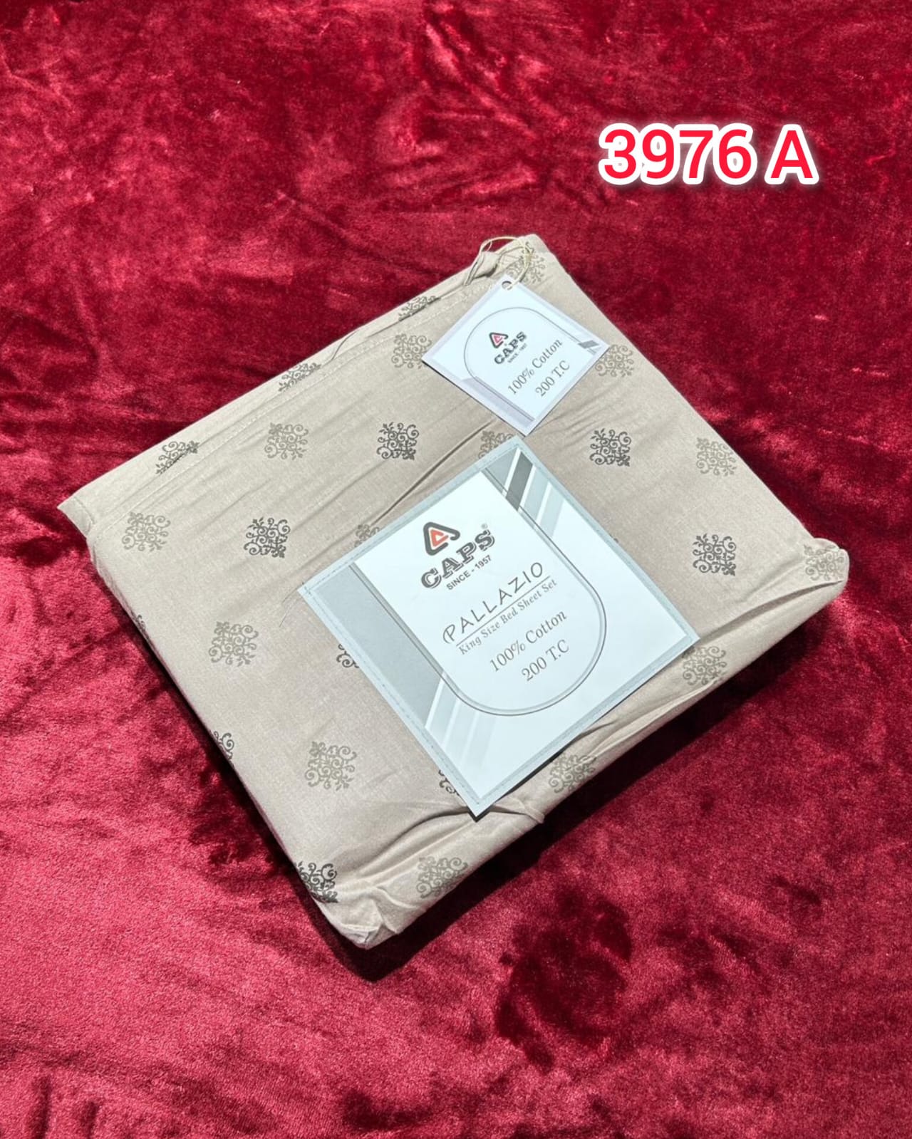 King Size Bedsheet Set | Search Code 3976